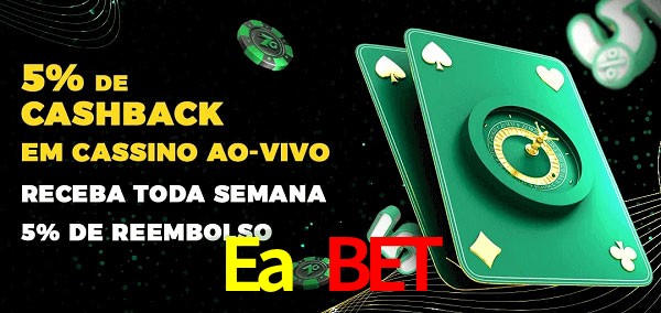 Promoções do cassino ao Vivo Ea Bet